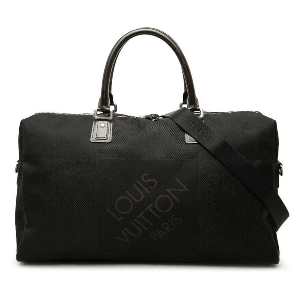 Louis Vuitton Damier Geant Albatross Boston Bag Shoulder 2WAY M93601 Noir Bla...